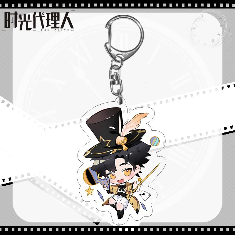 Cartoon acrylic double-sided pendant, keychain