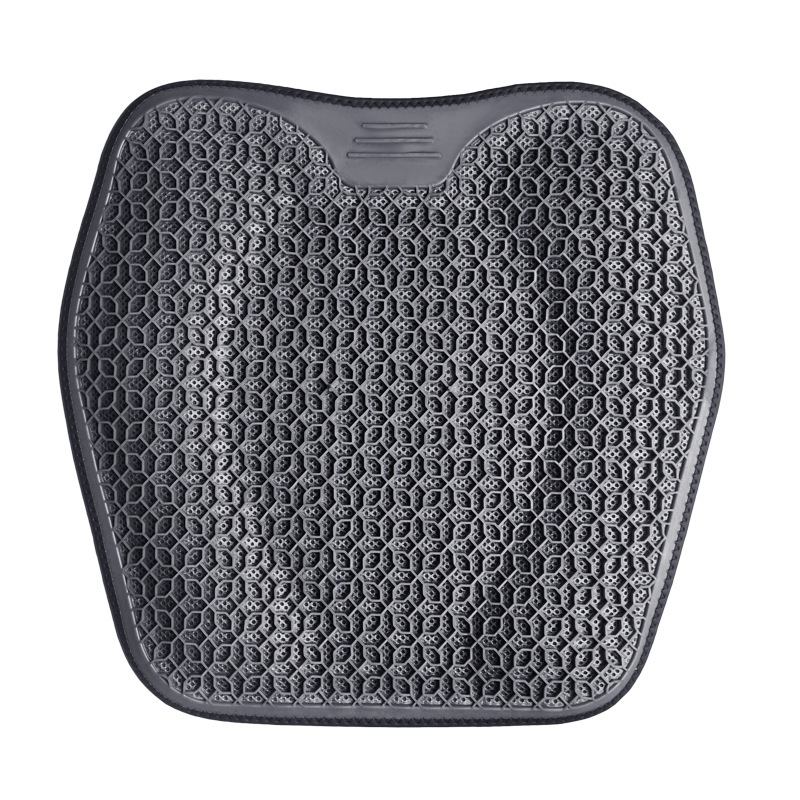 Verano hielo cojín de cintura para automóviles seda fría ventilada cintura elástica suave protector jorobas espina lumbar asiento de oficina