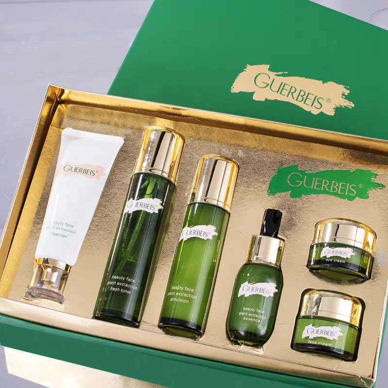 Set de seis piezas de extracción verde