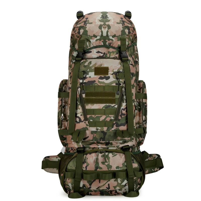 Bolsa de senderismo al aire libre para hombres 90L mochila de hombro ligera de gran capacidad bolsa de senderismo bolsa de viaje impermeable