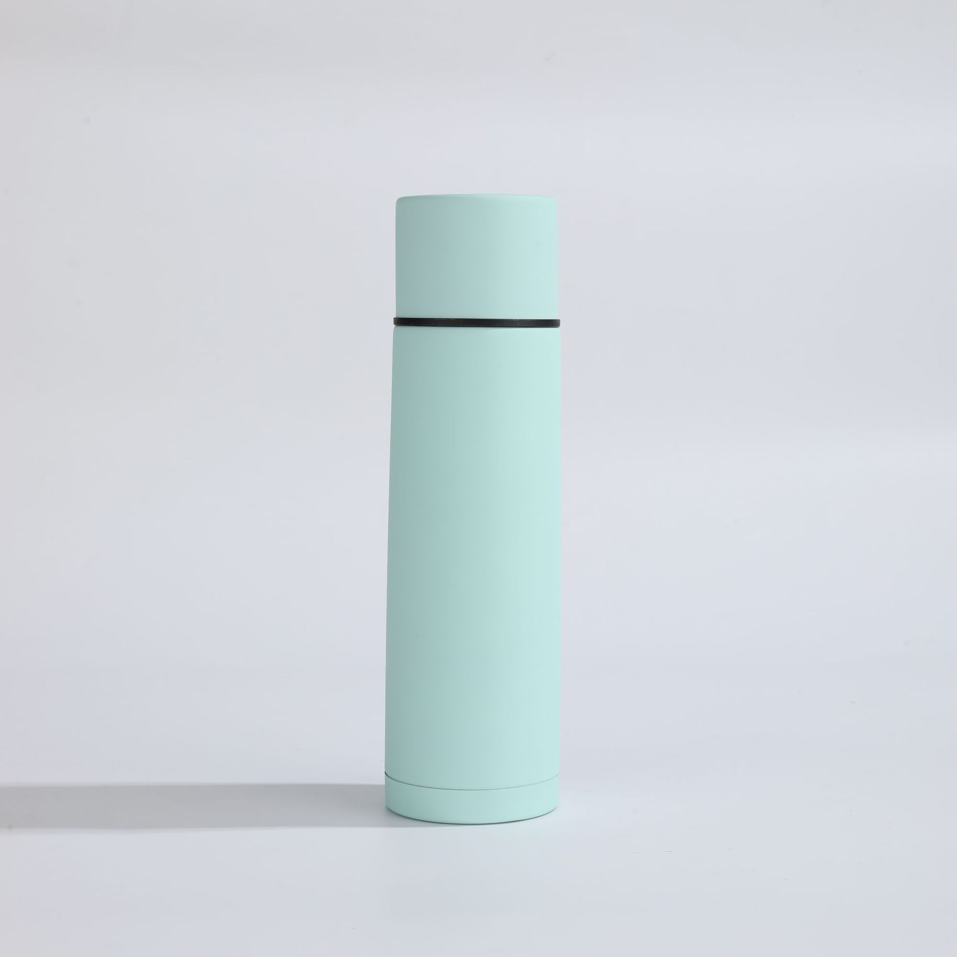 Taza termo de cuerpo recto de estilo simple de alto valor transfronterizo Taza de doble bebida portátil multifuncional Taza de automóvil de regalo de negocios de alta gama