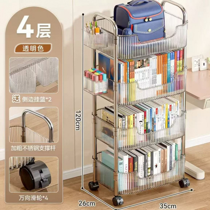 두꺼워진 4겹 투명 흰색 [걸이형 상자*2 도르래*4] 용량 두 배