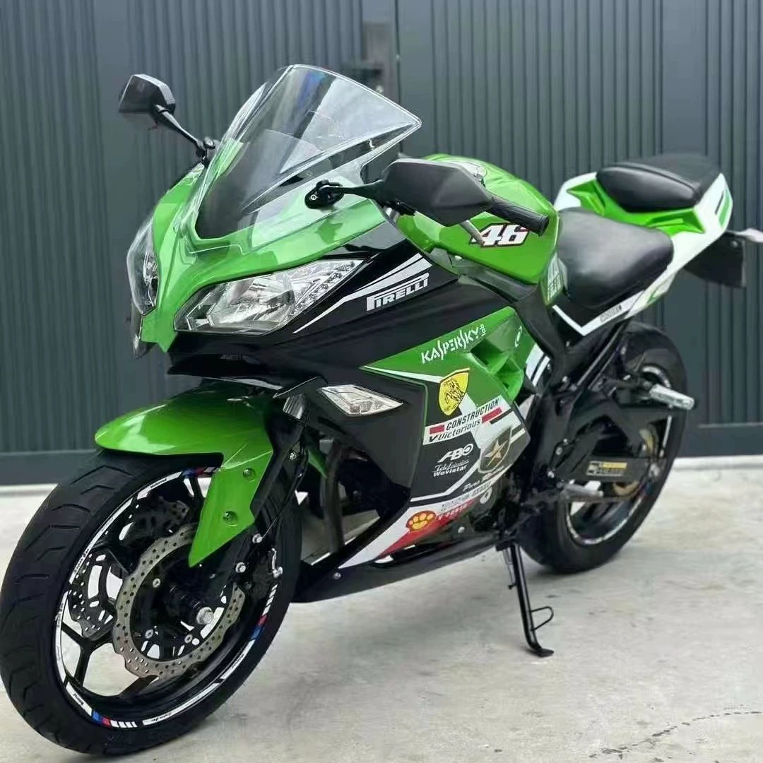 Полные документы, Kawasaki модель покраски маленький ниндзя, National IV электронный распылитель, почти новый автомобиль, мини топливно-эффективный и долговечный