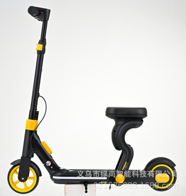 Children's Folding Electric Scooter, Standing Riding Mini Single Pedal Balance Car, Two-Wheel Scooter Wholesale