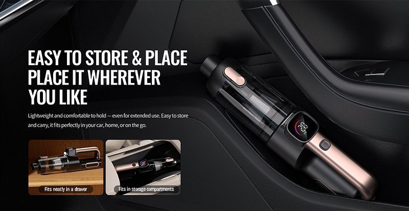 Amazon Cordless Car Vacuum Cleaner with High Suction Power 17000Pa, High Power, Convenient Handheld Car Vacuum Cleaner