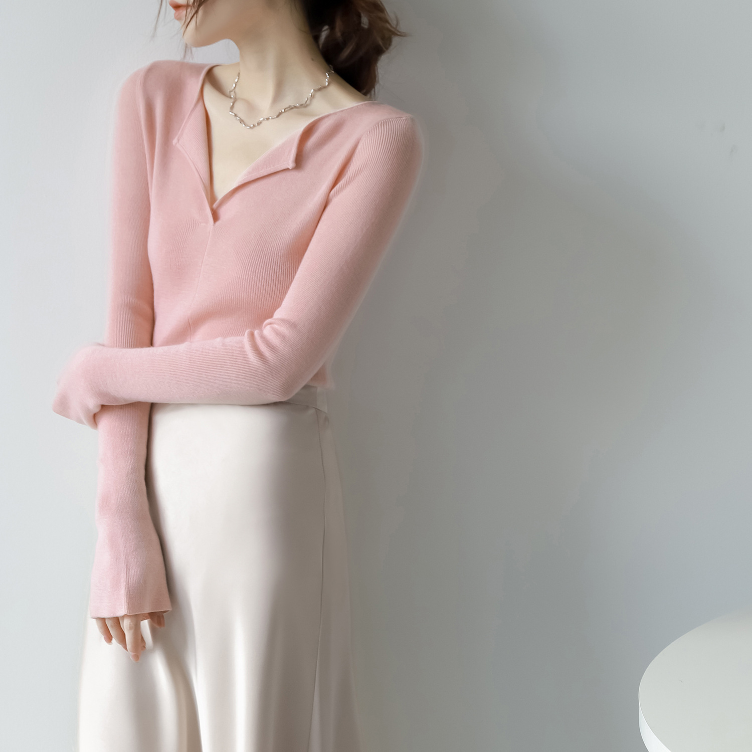 Autumn cashmere elegant thermal underwear
