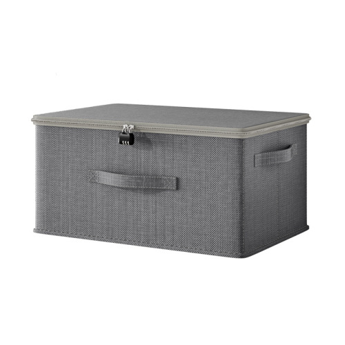 Lockable storage box password box safekeeping box password lock storage box storage box dormitory student anti-privacy small box