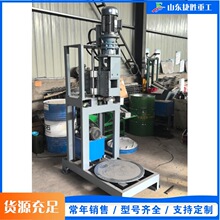 立式液压油桶切割机 化工油桶开盖拆解设备 半自动铁皮桶开盖机