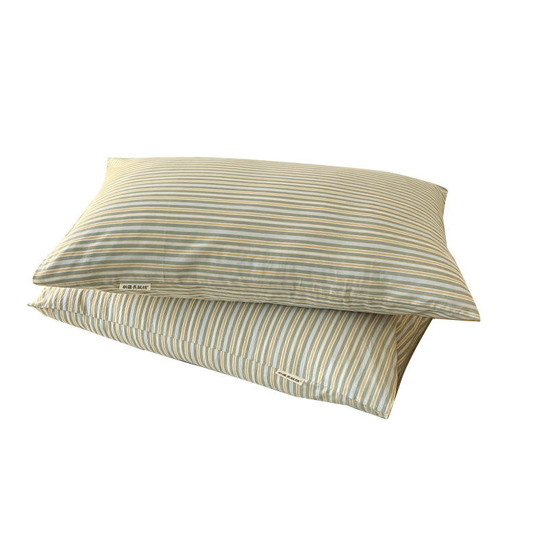 Funda de almohada 2025 nuevo estilo algodón 100 algodón adulto par de funda de almohada individual 48x74cm hogar hombres sucios