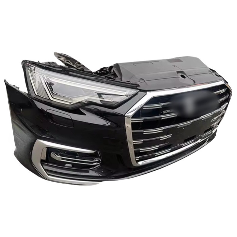 Suitable for Audi A6 Bumper C8 Front Mouth A6L Front Bumper Assembly Hood Fender Original Car Parts