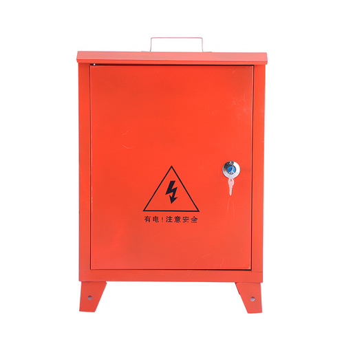 Manufacturer supply outdoor construction site trolley box, floor-mounted mobile distribution box, temporary construction site mobile meter box