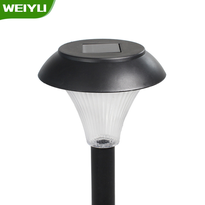 New Solar Plastic Lawn Light Garden Landscape Decor Camping Grassland Direct Insert Solar Light