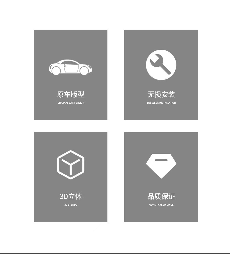 Manufacturer Wholesale Tesla Model 3 Syx Front Car Stickers Tesla Letter Hood Emblem Badge Rear Tail Car Emblem