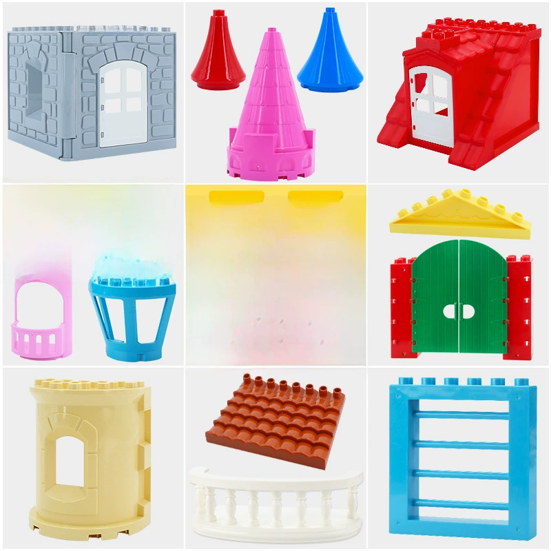 Constructor, castle, plastic toy