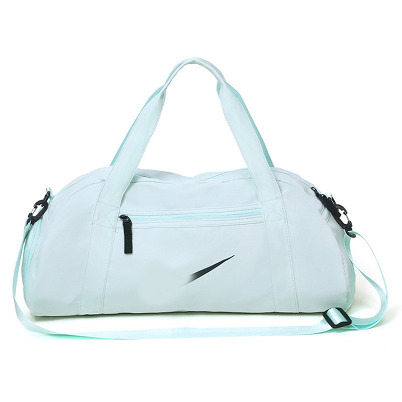 Cross-Border Nk Trendy Sports Fitness Bag Women's Large Capacity Swimming Training Yoga Bag Leisure Outing Travel Bag Wholesale