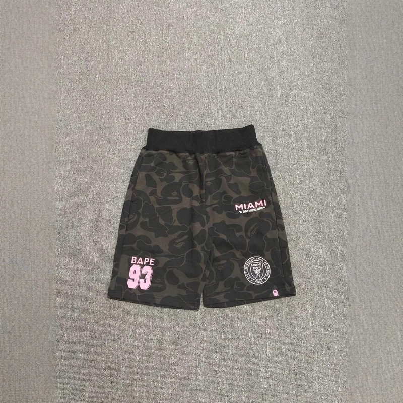 Cross-border wholesale a generation of Miami ape-man cotton casual shorts men and women with elastic waist