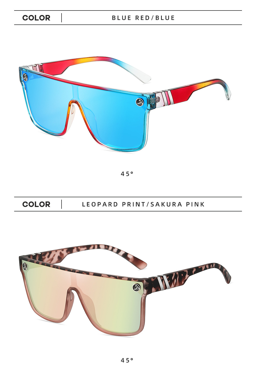 Geometric Pattern Unisex Gender Retro, Streetwear Style Retro Streetwear Geometric PC UV400 Protection Square Full Frame Men's Sunglasses