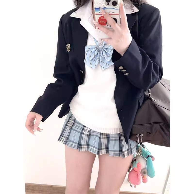Vネック長袖シャツ|undefined