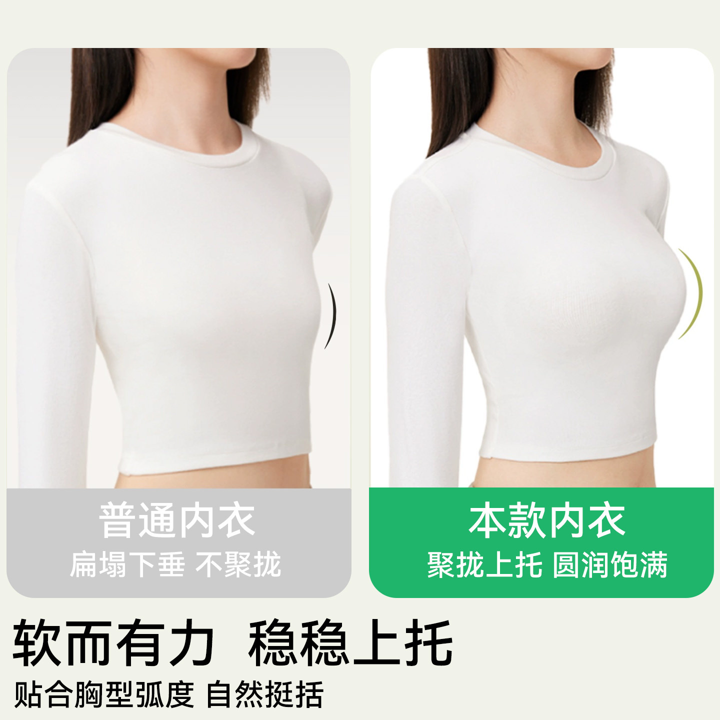 Ropa interior damas verano delgado pecho pequeño reunido fondo líquido ropa interior anti-caída cinturón de hombro delgado sin marcas de seda de hielo sostén image 4