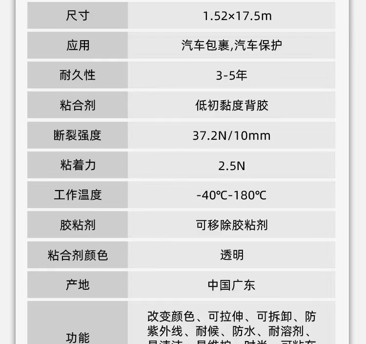 Wholesale Car Color Changing Film Pet Base Crystal Piano Black Porcelain Blue Lavender Full Car Color Changing Film Full Roll