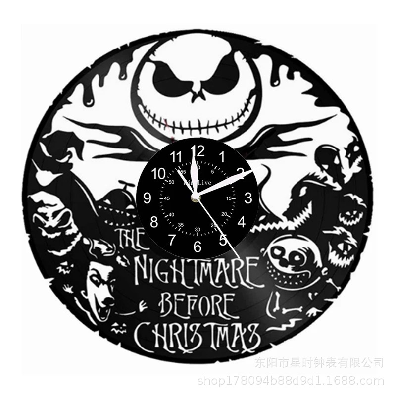 Reloj de pared grabado de vinilo personalizado Retro decoración de la sala de estar arte de pared reloj antiguo reloj de casa