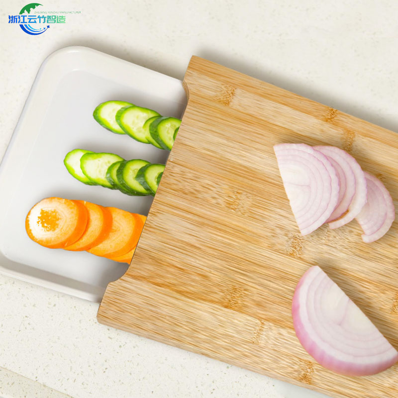 Amazon cajón tabla de cortar tabla de cortar para el hogar bambú suministros de cocina tabla de cortar de bambú tabla de frutas conveniente y rápido