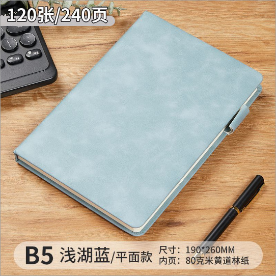 Cuaderno A5 de cuero PU personalizado