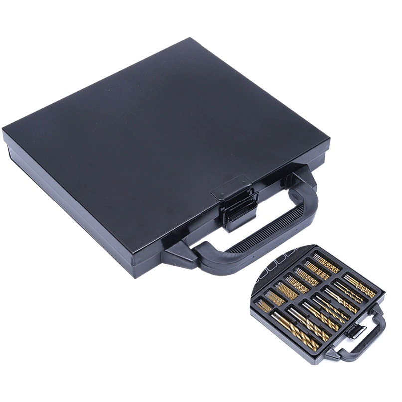 Заводские прямые волосы Высокоскоростная сталь с прямой ручкой спиральное сверло 99PC титановое спиральное сверло пластиковая бамбуковая доска картон алюминиевая штамповка