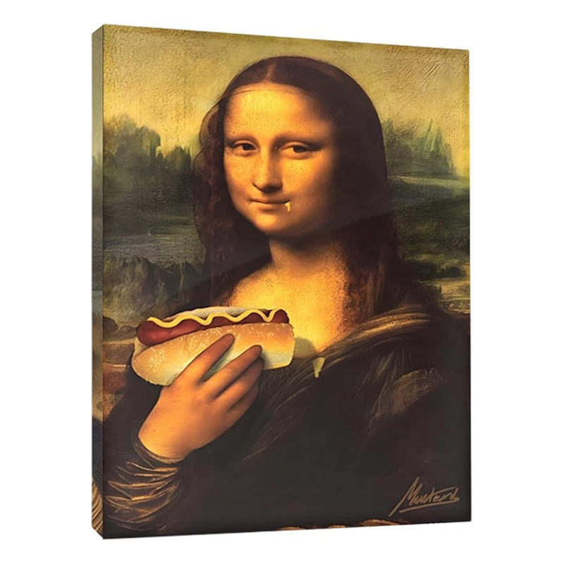 Cross-Border Amazon Mona Lisa Art Poster Background Wall Bedroom Living Room Home Decoration Art Painting Cross-Border Amazon Mona Lisa Art Poster Background Wall Bedroom Living Room Home Decoration Art Painting