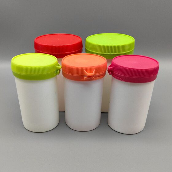 150ml200 ml PE Plastic Bottle Tear Cap Bottle Wide Mouth Bottle Effervescent Tablets Calcium Tablet Bottle Candy Powder Capsule Bottle