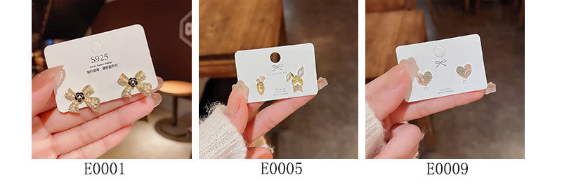16g Weight Artificial Pearls, Zircon Inlay Material Drop Earrings Classification 1 Pair Quantity Daily Occasion Copper Material Star, Heart Shape Pattern Women'S Gender Plating Design Fashion Style Fashion Star Heart Shape Copper Plating Artificial Pearls Zircon Drop Earrings 1 Pair 无