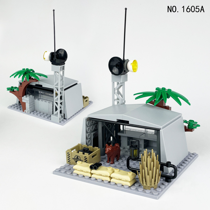 Coolgo Cross-Border Wholesale Field Command Center 6 Types of Small Particle Bunker Building Blocks Military Watchtower 1605A Toy Weapons Coolgo Cross-Border Wholesale Field Command Center 6 Types of Small Particle Bunker Building Blocks Military Watchtower 1605A Toy Weapons