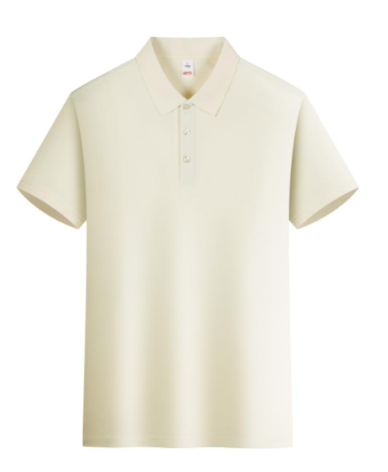 Polo de Verano 2026, Fresco y Transpirable, Ligero, con Fragancia de Lujo, de Poliéster, Color Sólido, con Solapa, Popular, de Manga Corta