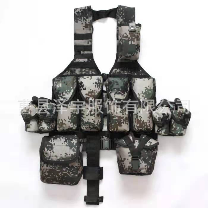 06 Tactical Vest New Bullet Bag Vest Set Accessories 11-Piece Set Carrying Equipment Cadre 7-Piece Set
