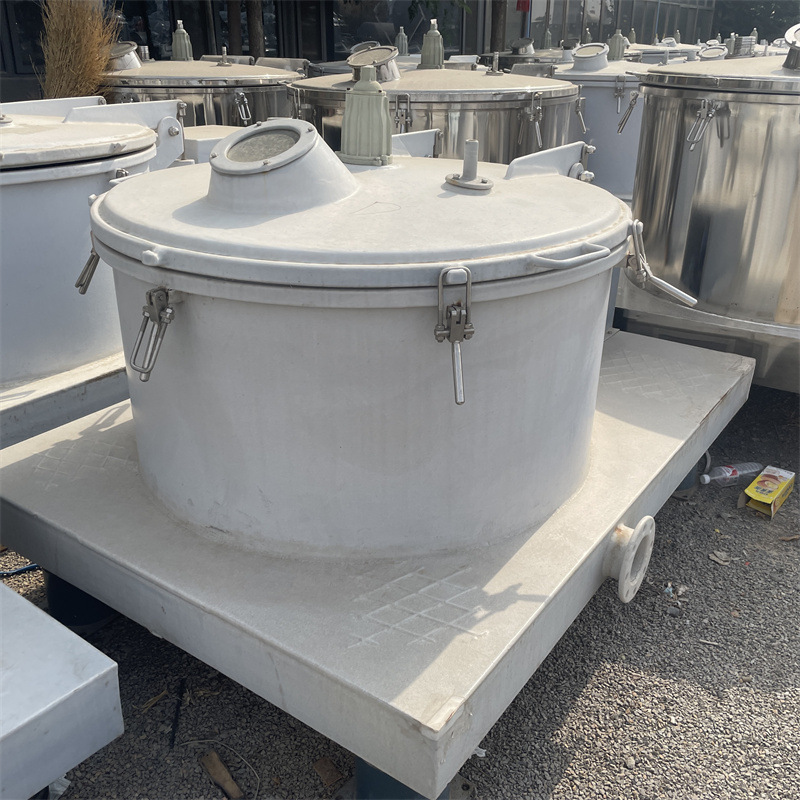 出售二手平板衬塑离心机   自动化真空分离设备  化工工业分离机