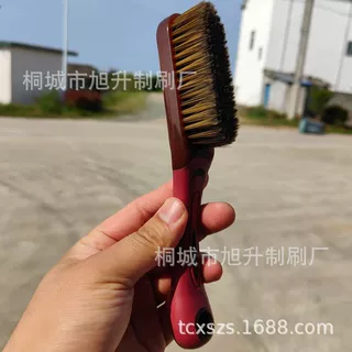 圆头文玩刷定制猪鬃毛刷纳米刷子大小金刚核橄榄保养钢丝清理