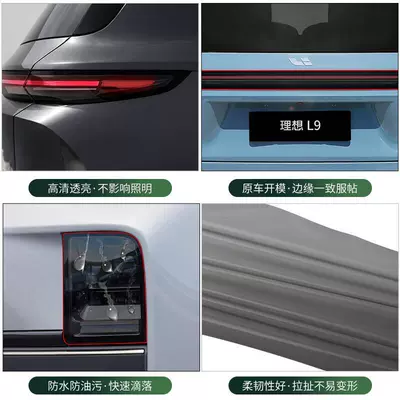 film star ring lamp color change Car headlight protective film