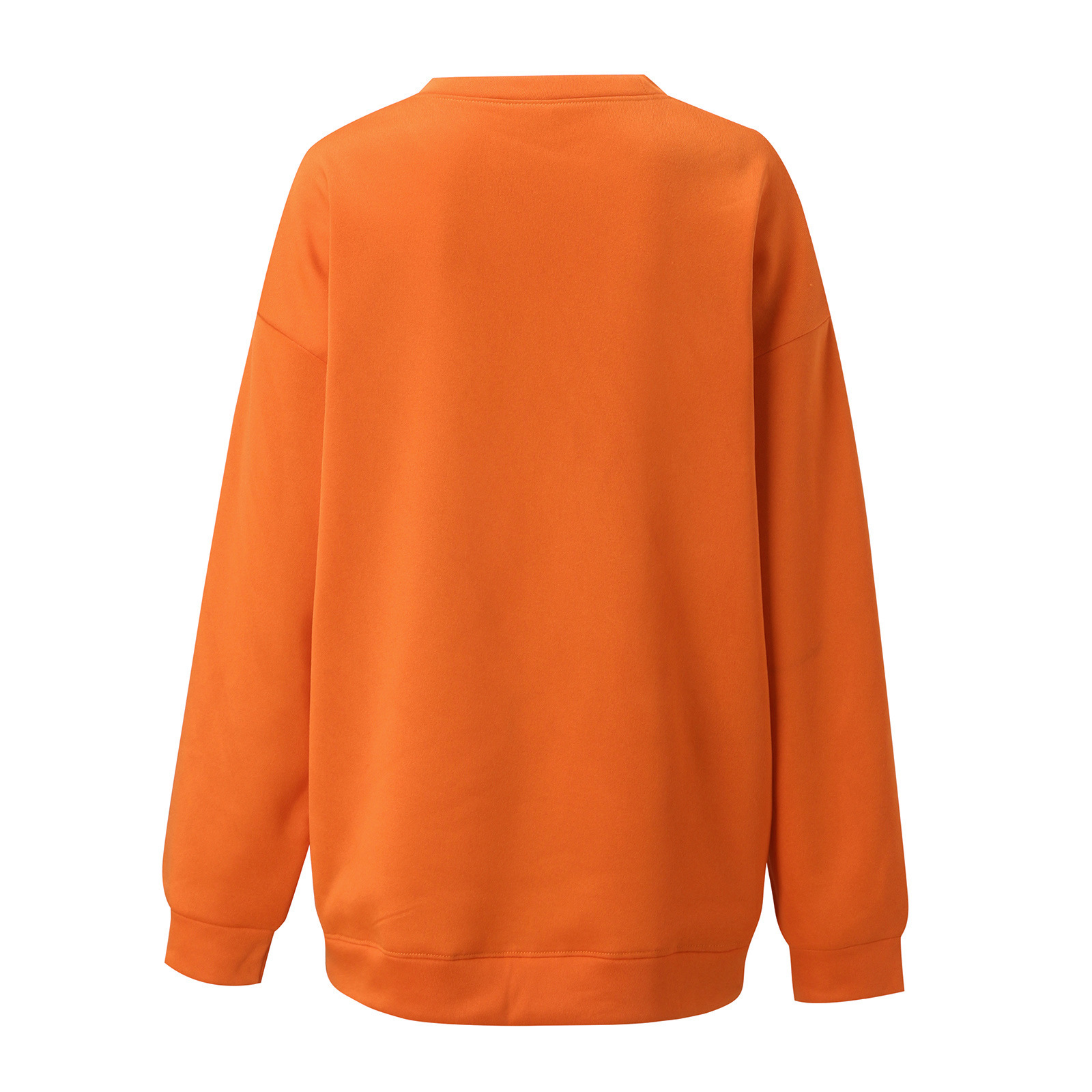 women's letter print round neck fleece sweatshirt nihaostyles clothing wholesale NSXPF78381
