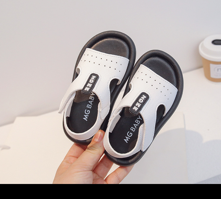 Sandali casual coreani con scarpe da spiaggia per bambini in velcro, scarpe estive per bambini_voghion.com