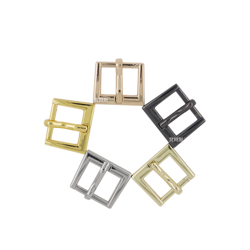 Spot ropa, equipaje, accesorios de hardware, hebilla de aguja trapezoidal, hebilla de cinturón de aleación de zinc, hebilla de aguja, hebilla de zapato de metal, hebilla de ajuste de correa de hombro image 6