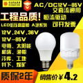 LED灯泡 低压球泡灯 交直流12V 24V 36V 127V 12-85V渔船机床矿用