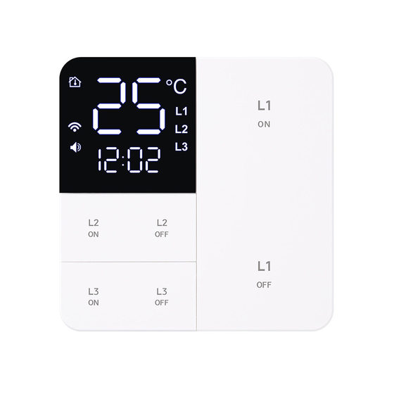 Graffiti smart switch control panel Mijia Xiaoai classmates Tmall Genie small degrees whole house voice light control wifi
