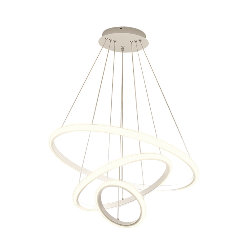 Lámpara de araña moderna minimalista para restaurante, lámpara de mesa para comedor, lámpara de araña moderna para dormitorio, nuevo modelo 2026, accesorios de iluminación Zhongshan