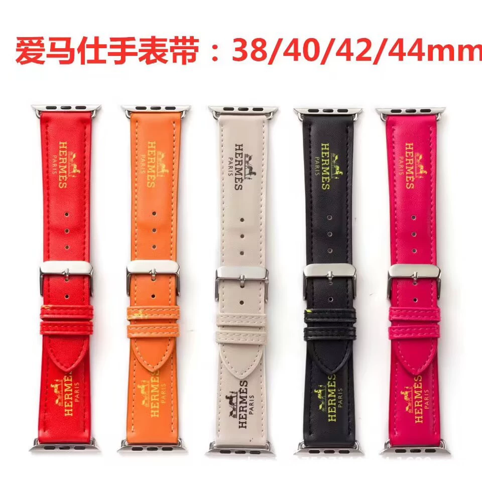 Подходит для ремешка Apple watch iwatch23456789s10 роскошная кожаная лента 38/40/42/44/45/49мм