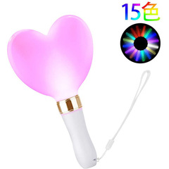 ラブハート蛍光スティック LED フラッシュスティックピーチハート発光スティックコンサートサポート小道具ロゴメーカー卸売