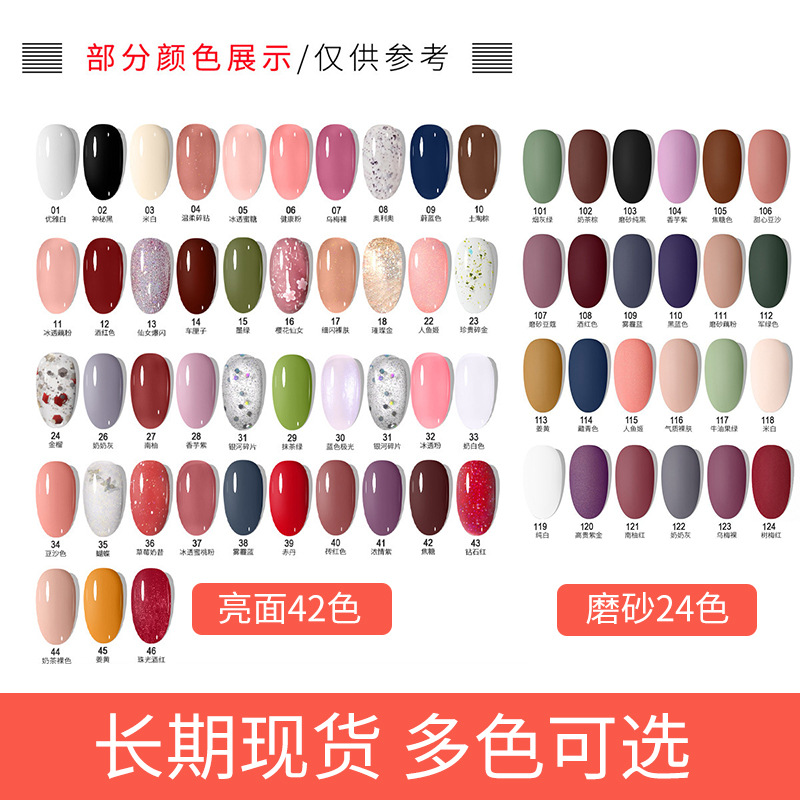 Un conjunto al por mayor de esmalte de uñas para estudiantes transparente, sin tostado, duradero, desgarrable y pelable, transparente, de secado rápido y brillante