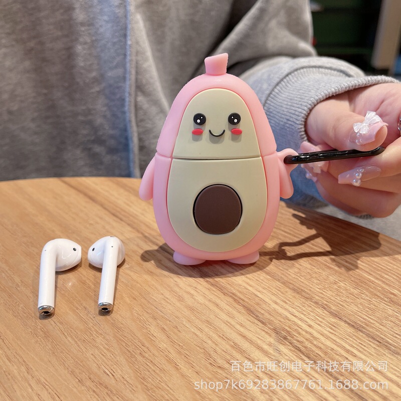 苹果AirPods1/2/3/4代硅胶保护套AirPodsPro2代四/五代卡通保护壳|undefined