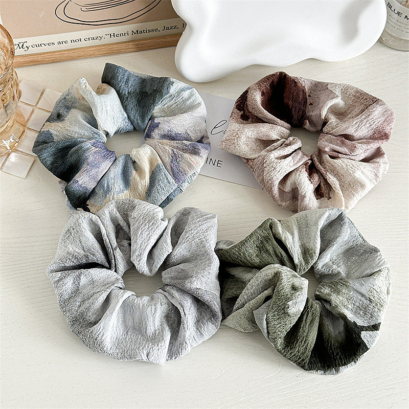 Scrunchie Haargummi Elastisch Vielseitiges Haaraccessoire Damen_voghion.com