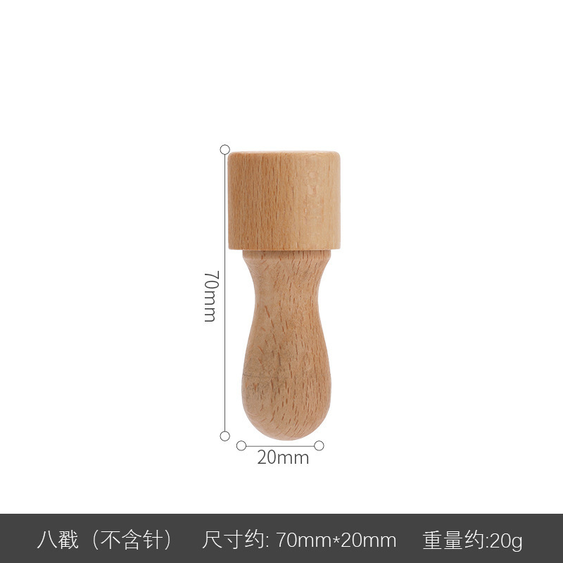 跨境新款酸枝木檀木羊毛毡戳针 diy戳戳乐木柄戳针1针3针8针刺针|undefined