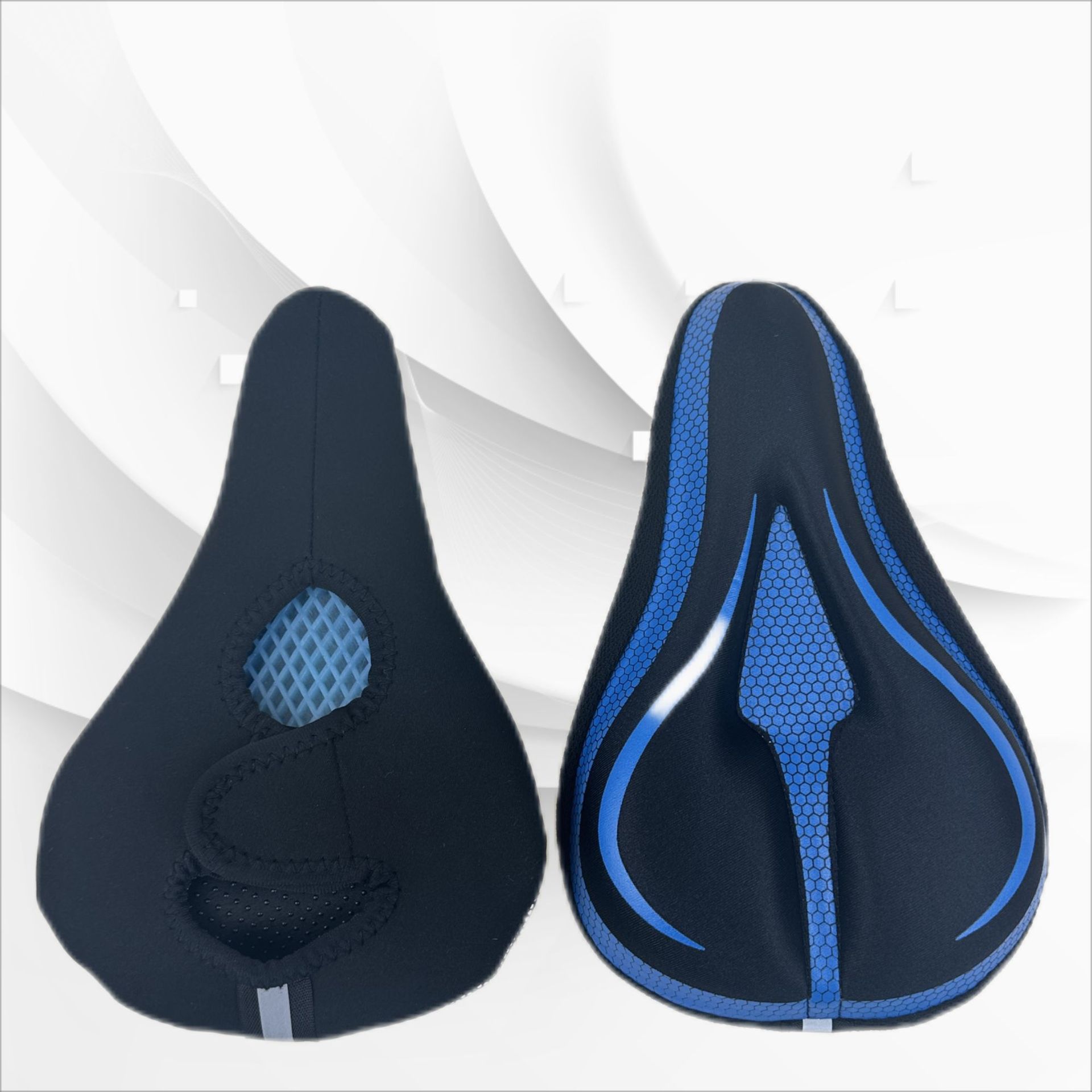 파란색 삼각형 벨크로